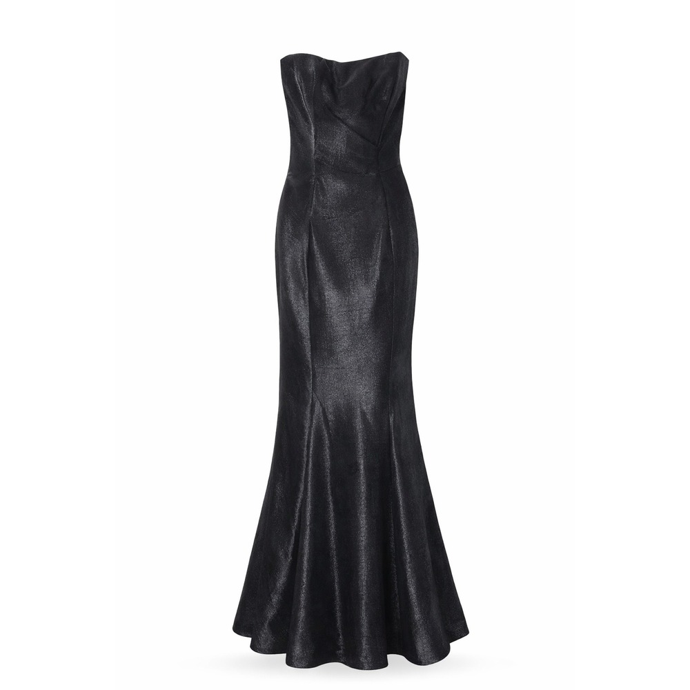 Vintage Y2K Gunne Sax Shimmer Mermaid Strapless Edgy Whimsigoth Dark Fairy 3